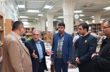 وفد مكتبة الروضة الحيدرية يزور عدداً من المكتبات المهمة في الجمهورية الإسلامية الإيرانية