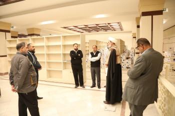 مكتبة الروضة الحيدرية تستنفر جهودها لانتقالها إلى مقرّها الجديد في صحن فاطمة(عليها السلام)