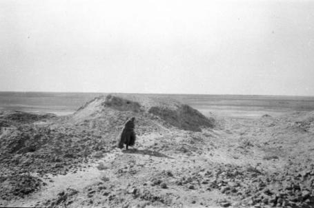 النجف بقايا قصر الخورنق1911