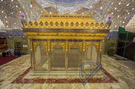 قبر ابا الفضل (ع) بعد التجديد 