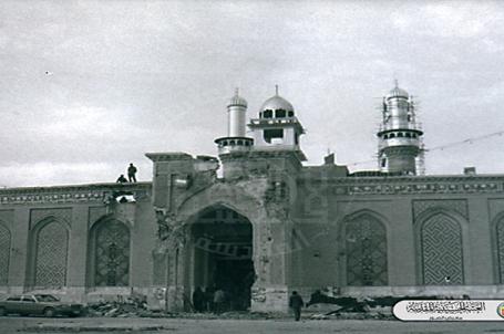 ازلام  صدام  ونظامه القمعي في مدينة كربلاء في اذار  1991