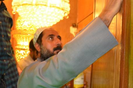 تعطير مقام الامام المهدي (عج) ليلة النصف من شعبان